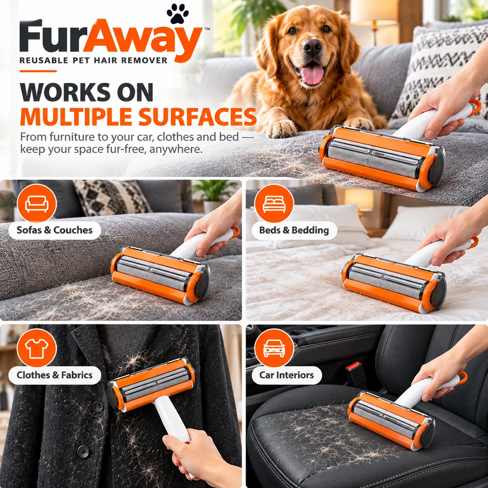FurAway™ Reusable Pet Hair Remover