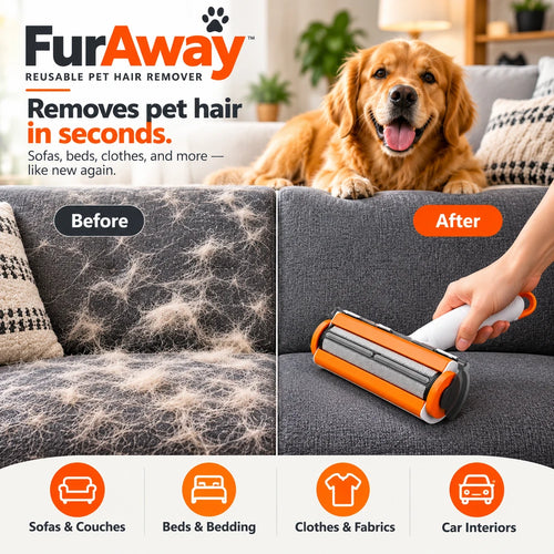 FurAway™ Reusable Pet Hair Remover